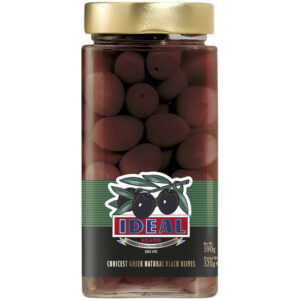 Ideal Whole Black Olives Extra Jumbo 12x310g