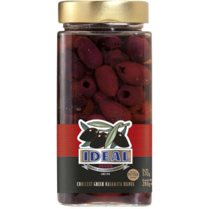 Ideal Pitted Kalamata Olives Jumbo 12x280g
