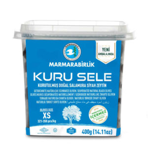 Marmarabirlik Kuru Sele Dried Black Olives XS 12x400g