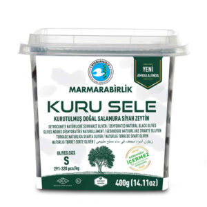 Marmarabirlik Kuru Sele Dried Black Olives S 12x400g