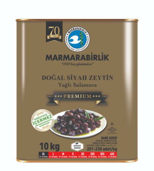 Marmarabirlik Black Olives in Oil & Brine XL 10kg