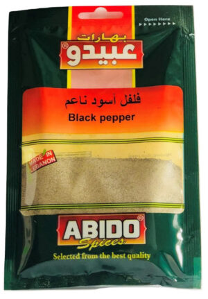 Abido Black Pepper Powder 10x50g