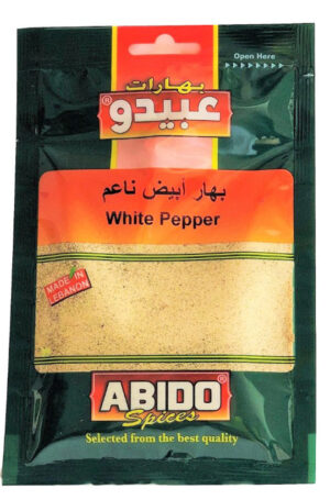 Abido White Pepper Powder 10x50g