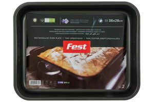 Fest Teflon Rectanglular Baking Tray No.2 3pcs