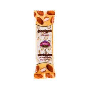 Jannis Nougat Bar with Almonds 20x50g