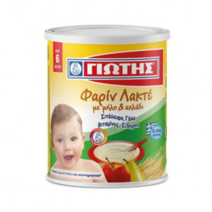 Jotis Wheat Cereal Based Baby Food with Apple & Pear 12x300g
