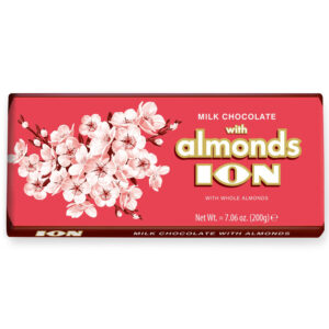 Ion Milk Chocolate with Almonds 10x200g