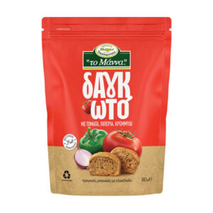 Manna Crispy Bites with Tomato Pepper & Onion 14x110g
