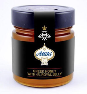 Attiki Greek Honey with Royal Jelly 6x250g