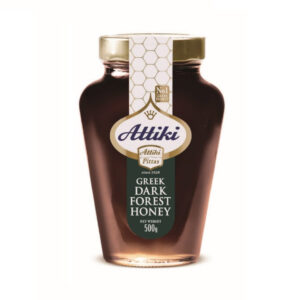 Attiki Greek Dark Brown Forest Honey 6x500g