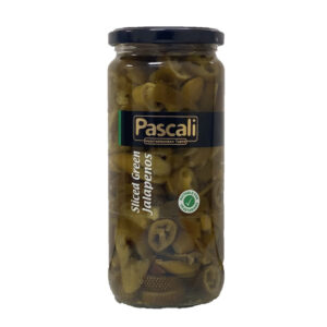 Pascali Sliced Green Jalapenos 12x480g