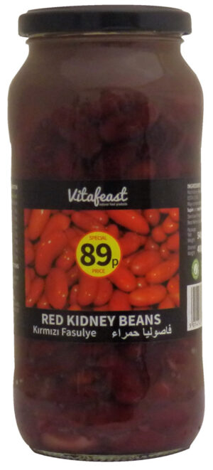 Vitafeast Red Kidney Beans 12x540g