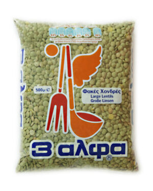 3alfa Fine Green Lentils 12x500g