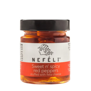 Nefeli Sweet & Spicy Red Peppers Stuffed with Feta Cheese 6x215g