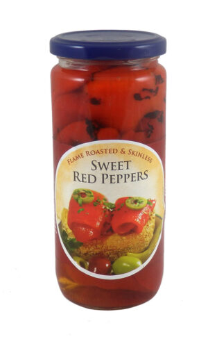 Zanae Roasted Red Peppers 12x450g