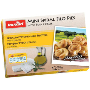 Kanakis Mini Spiral Pie with Cheese 12x480g