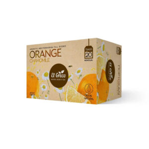 El Greco Chamomile & Orange Teabags 10x20bags